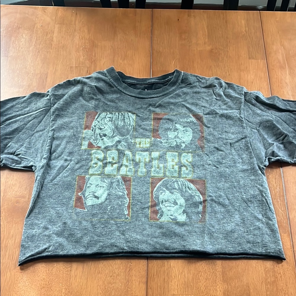 The Beatles Gray Kids T-Shirt